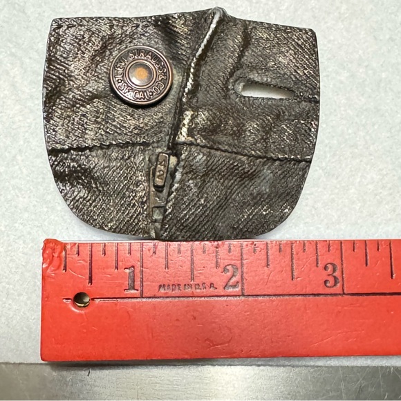 VIntage Bergamot Brass Works 1974 Levi's Jeans Bronze Belt Buckle Collectible - Picture 16 of 16